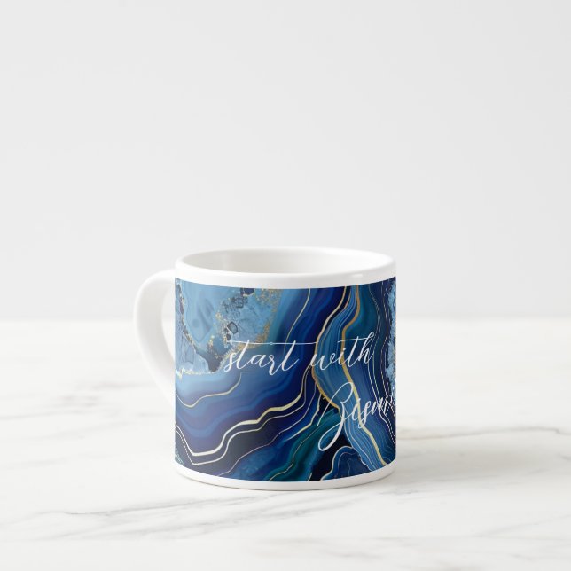 Tasse Expresso Commencez avec Bismillah (Devant gauche)