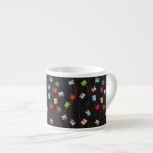 Tasse Expresso Composer le 9 pour obtenir une ligne extérieure.