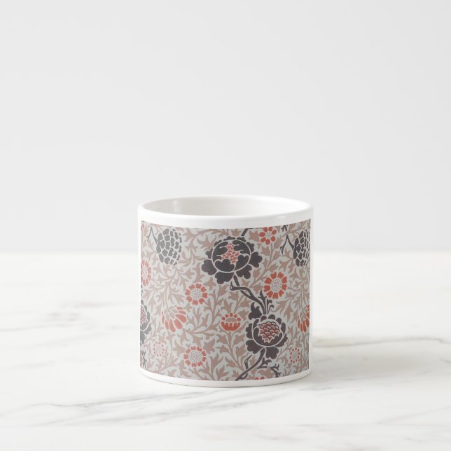 Tasse Expresso Conception d'art botanique de Grafton par William  (Devant)