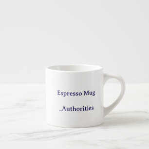 Tasse Expresso Concevez Votre Propre