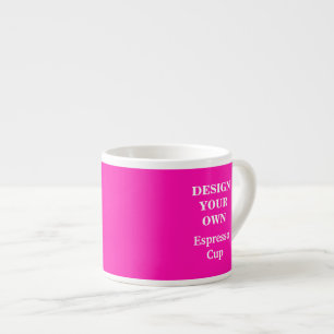 Tasse Expresso Concevez votre propre Coupe d'Espresso - rose vif