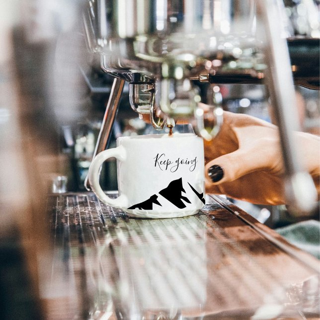 Tasse Expresso Conserver Noir Moderne En Simple (Créateur téléchargé)