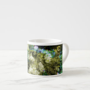 Tasse Expresso Cool, unique, art numérique tendance de motif de f