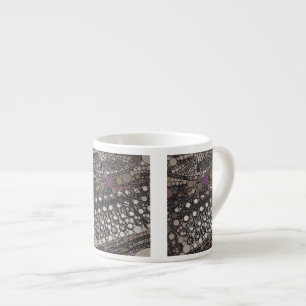 Tasse Expresso Cool Vintage machine à écrire Design moderne Pop A