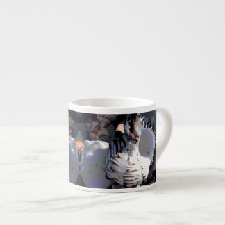 Tasse Expresso Coquillage rayé