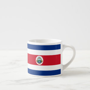 Tasse Expresso Costa Rica National Drapeau Patriotique