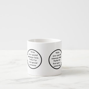 Tasse Expresso Costume de naissance parlant Mme Pingouin Personna