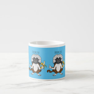 Tasse Expresso Cotton Top Tamarin montoon est une illustration