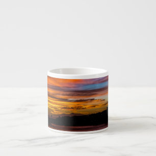 Tasse Expresso Coucher de soleil à Praia, Cap Vert