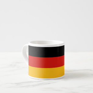 TASSE EXPRESSO COULEURS DE DRAPEAU ALLEMANDE