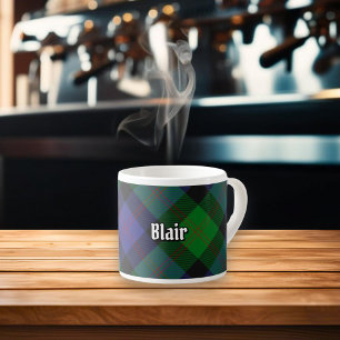 Tasse Expresso Coupe Clan Blair Tartan Espresso