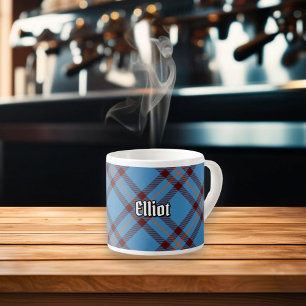 Tasse Expresso Coupe Clan Elliot Tartan Espresso