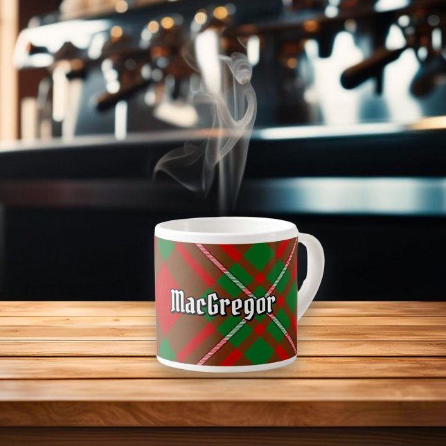 Tasse Expresso Coupe Clan Gregor Tartan Espresso (Créateur téléchargé)