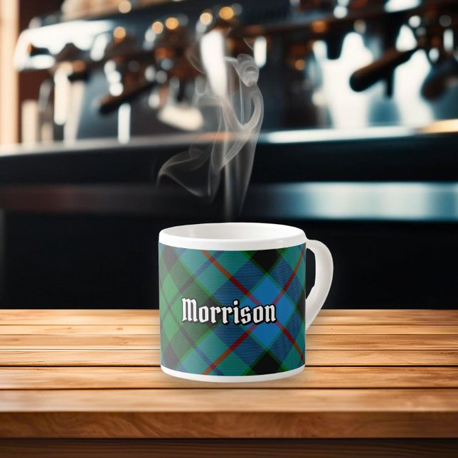 Tasse Expresso Coupe Clan Morrison Tartan Espresso Chasse (Créateur téléchargé)