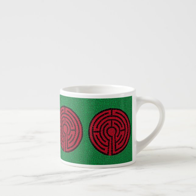 Tasse Expresso Coupe d'Espagne LABYRINTH IX (Droite)