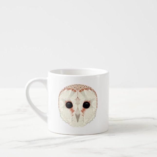 Tasse Expresso Coupe d'Espresso de Barn Owl (Gauche)
