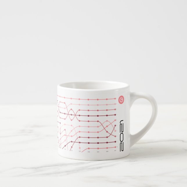 Tasse Expresso Coupe d'espresso Giro d'Italia 2021 (Droite)