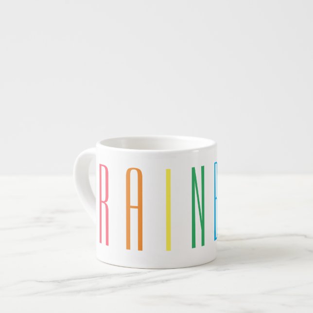 Tasse Expresso Coupe d'Espresso RAINBOW (Devant gauche)