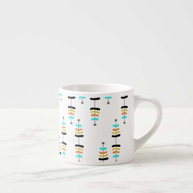 Tasse Expresso Coupe d'Espresso rétro Christmas Tree (Droite)