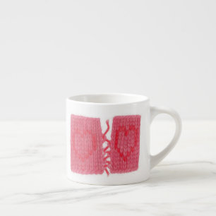 Tasse Expresso Coupe KNIT Espresso DEUX COEURS