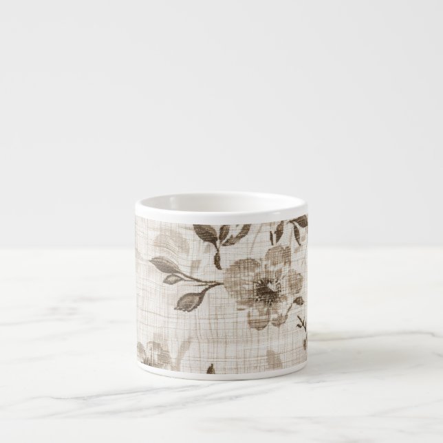 Tasse Expresso Coupe Mocha Bloom Espresso (Devant)