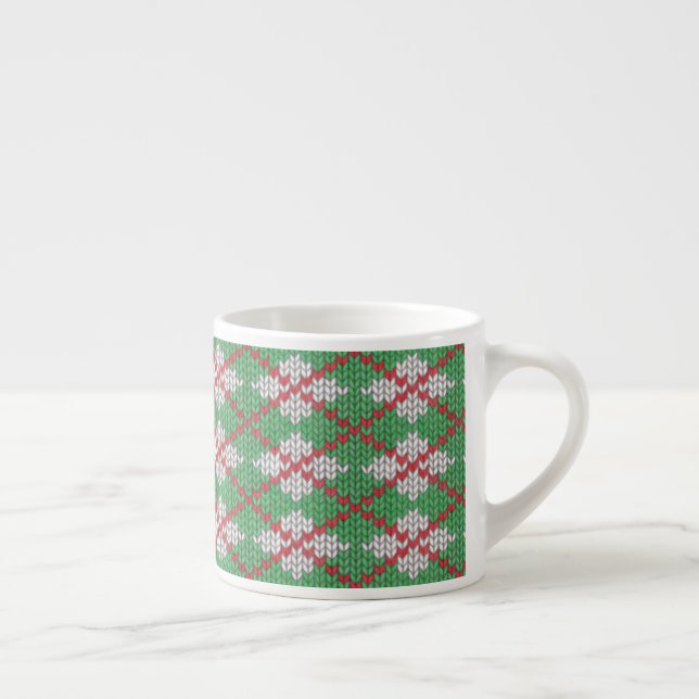 Tasse Expresso Coupe XMAS JACQUARD KNIT Espresso (Droite)