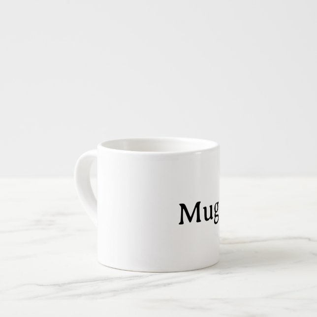 Tasse Expresso Créez Votre Propre (Devant gauche)