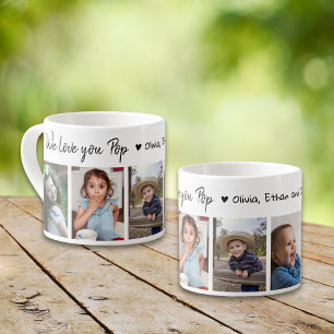 Tasse Expresso Créez Votre Propre 5 Photo We Love You Pop