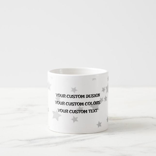 Tasse Expresso Créez votre propre personnalisation (Devant)