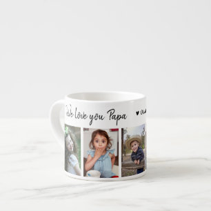 Tasse Expresso Créez votre propre photo 5 Nous vous aimons Papa