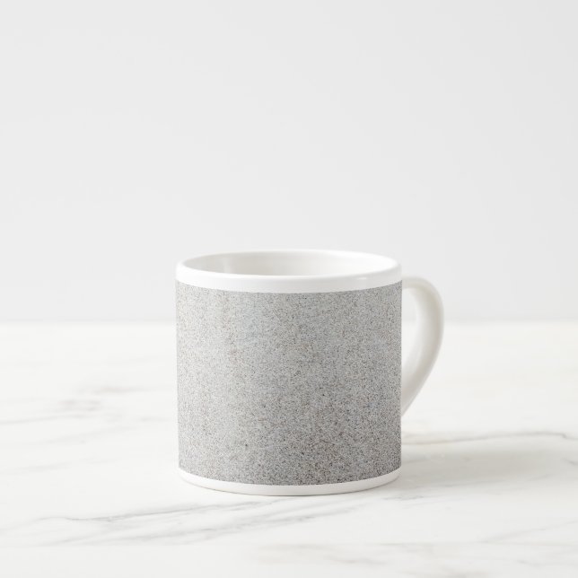 Tasse Expresso Créez votre propre photo de texture de sable de | (Devant droit)