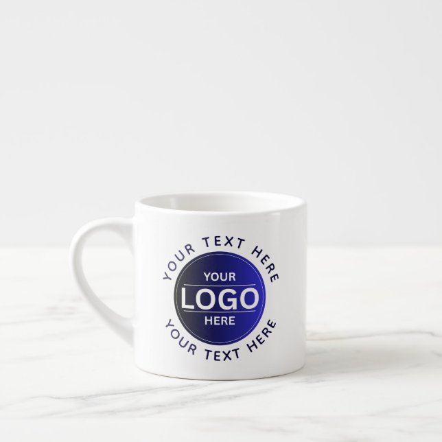 Tasse Expresso Custom Business Brand Logo (Gauche)