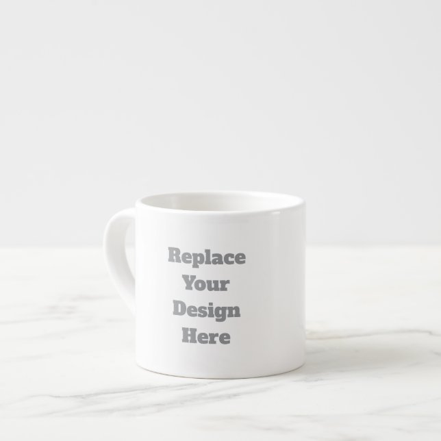 Tasse Expresso Custom Wedding Gift – Create Your Own Personalized (Devant gauche)