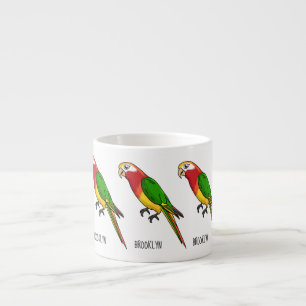 Tasse Expresso Cute happy parrot
