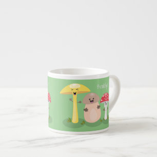Tasse Expresso Cute kawaii champignon champignon toadstool