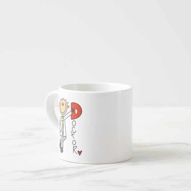 Tasse Expresso D est pour Docteur (Devant gauche)