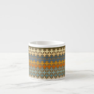 Tasse Expresso De nombreuses croix colorées org