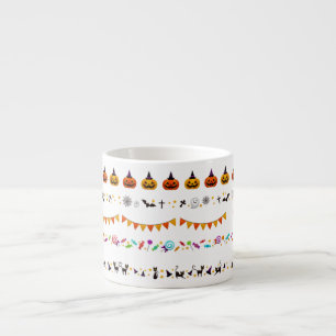Tasse Expresso Décoration Halloween Spooky Party Creepy de Trick