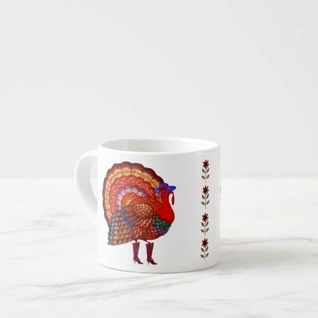 Tasse Expresso Dénommer la Turquie (Devant gauche)