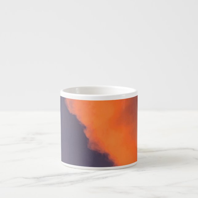 Tasse Expresso Des nuages magiques et rêvés dans des couleurs rêv (Devant)