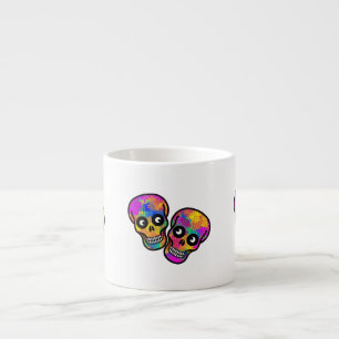 Tasse Expresso Dia De Los Muertos Heureux Couple