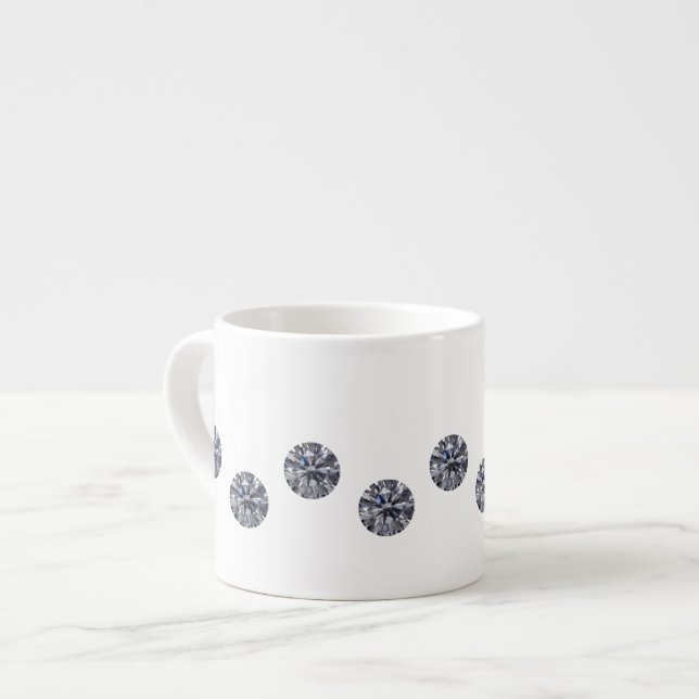 Tasse Expresso Diamants (Devant gauche)
