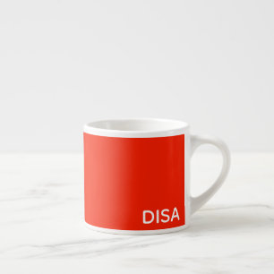 Tasse Expresso Disa Red color