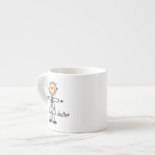 Tasse Expresso Docteur Stick Figure