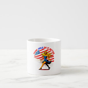 TASSE EXPRESSO DONALD TRUMP - TRUMP LES FILLES LE FONT MIEUX