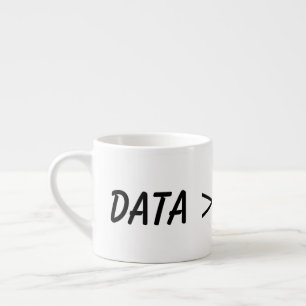 Tasse Expresso données plutôt qu'opinion, science