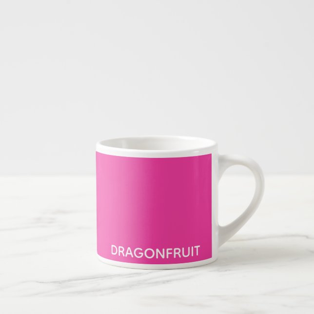 Tasse Expresso Dragonfruit pink color (Droite)
