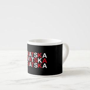 Tasse Expresso Drapeau CROATIE