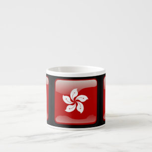 Tasse Expresso Drapeau de Hong Kong