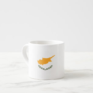 Tasse Expresso Drapeau de la Chypre